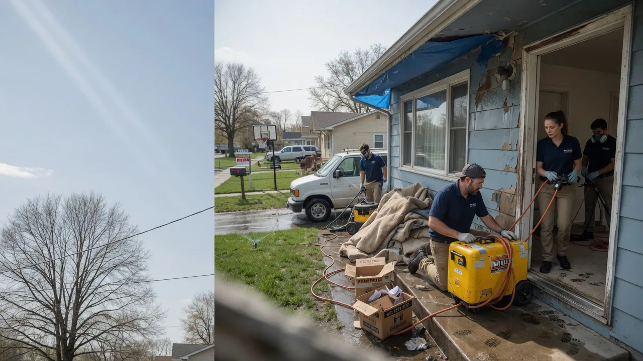 Basement Flood Cleanup in Neoga, IL near me